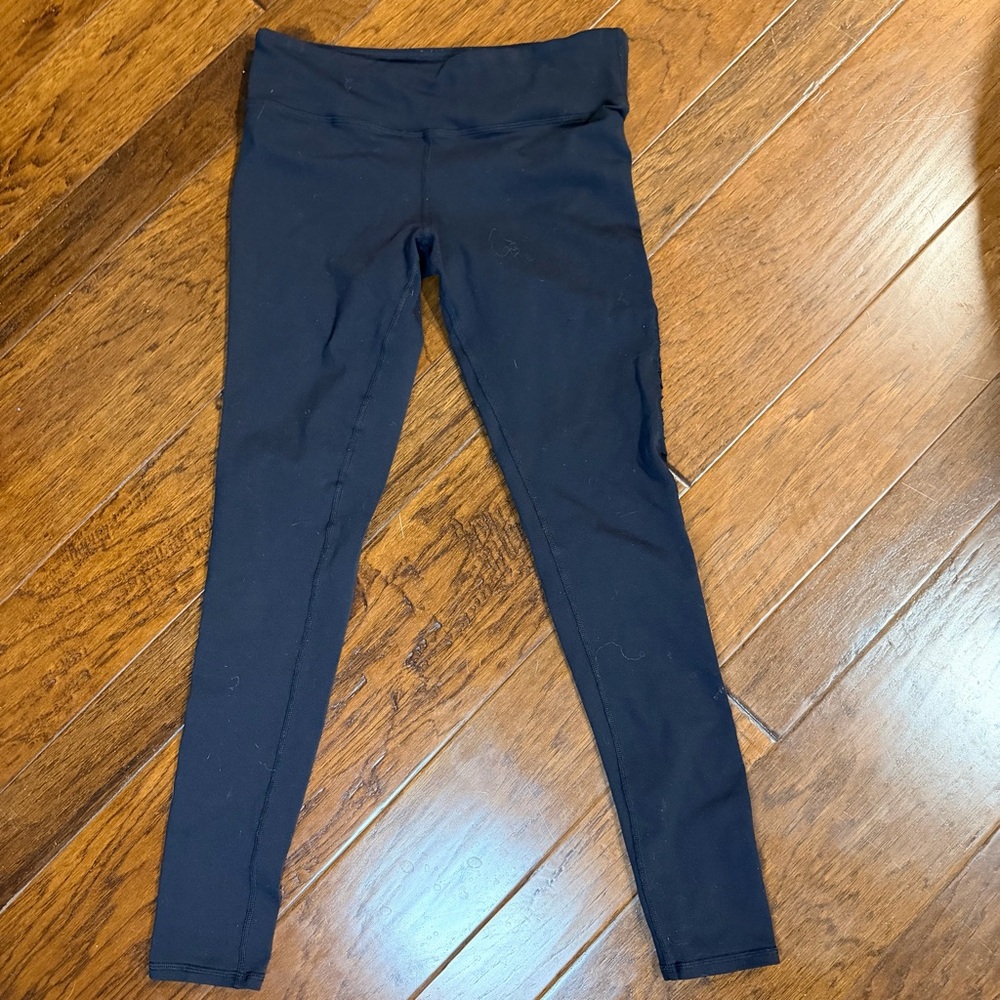 ALO Mesh-Panel Yoga Leggings